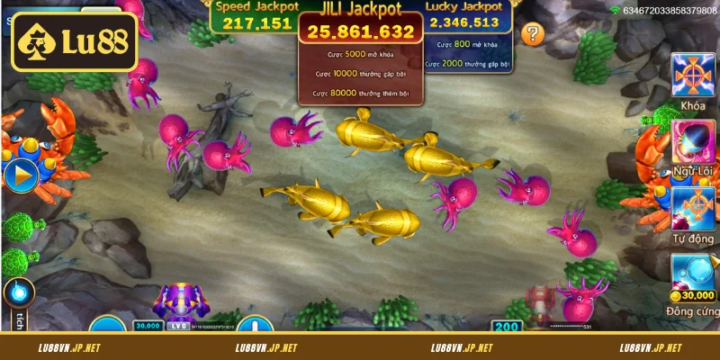 Những điểm mạnh của Jackpot Fishing Lu88