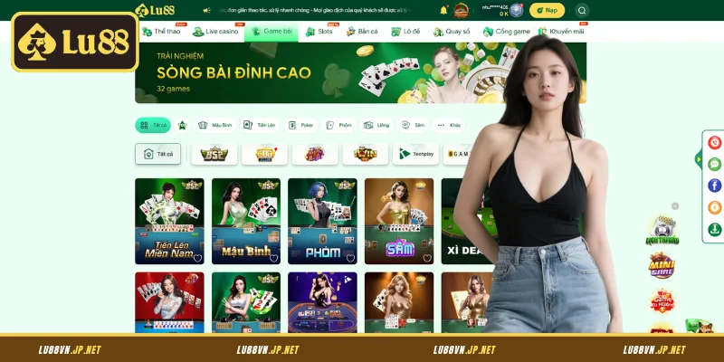 Vì sao nên chọn game bài Lu88?